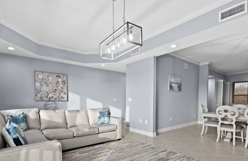 Santa Rosa Beach Condo | 4th-Floor Condo w/Balcony, Partial Gulf Views, A/C, W/D, and Shared Outdoor Pool