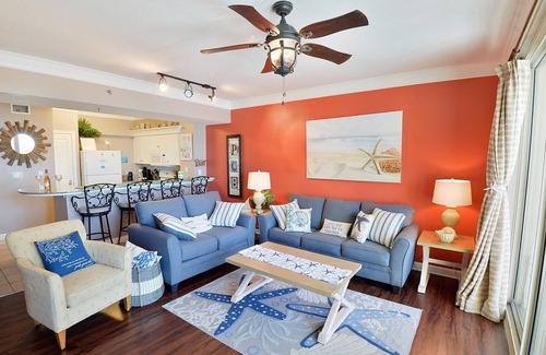 Panama City Beach Condo | 4th Flr 1 Bdrm/2Ba w/Upgrades, Sleeps 6. Free Fun