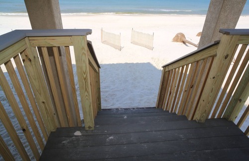 Cape San Blas House | 5 Bedroom Beach Front Home with Screened in Deck