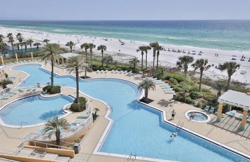 Silver Sands Beach Condo | 5th Floor 2BR 2BA @ The En Soleil! Free Beach chairs included!