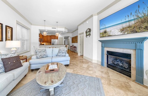 Santa Rosa Beach Condo | Adagio F-105 Ground Floor, Corner Condo, Conveniently located next to Pool!