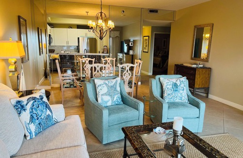 Four Mile Village Condo | AWESOME CONDO IN TOPS'L SUMMIT BETWEEN BEACH AND RACQUET CLUB - GREAT VIEWS!