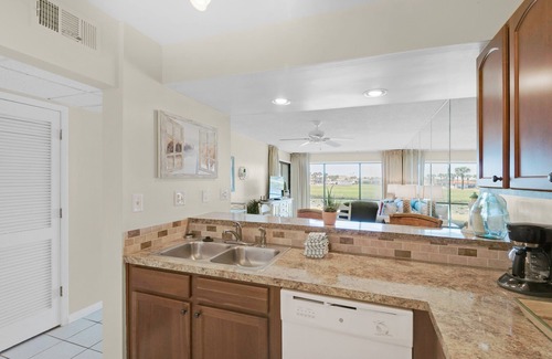 Panama City Beach Condo | ⛵Balcony-Pool-Hot Tubs-Edgewater Golf Villa 304⛵