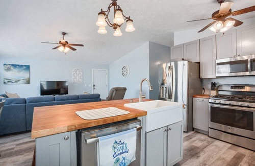 Crescent Beach House | Beach Time | Charming 3-BR Home with Deck, Near Sand and Surf in Panama City Bea