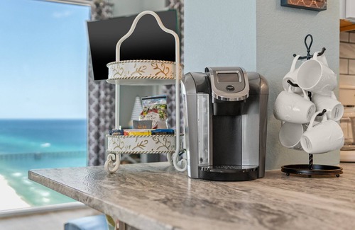 Panama City Beach Condo | Beachfront Corner Penthouse! 9 Ft ceilings! Views For Miles!