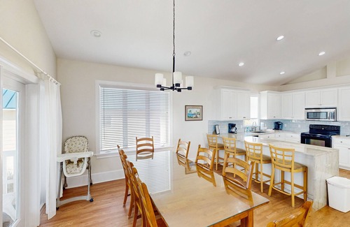 Plantation House | Beachfront home with a pool, game room, deck, grill, washer/dryer & central AC