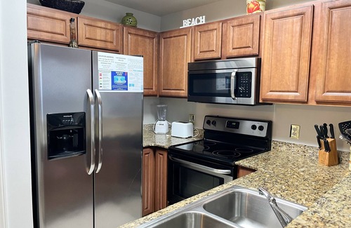 Panama City Beach Condo | Beachfront, Penthouse Floor, View from Master, Beach Service Available