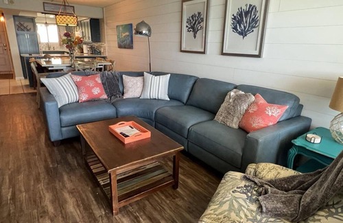 Biltmore Beach Condo | Beautiful Beach Front Condo with Pool and Hot Tub! Free Beach Chair Service!