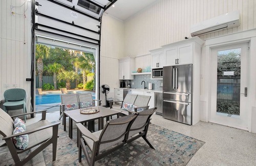 Inlet Beach House | Belle La Mer|Easy Beach Access|Unobstructed Gulf Views|Private Pool|Bocce Ball