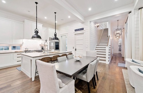 WaterSound Beach House | Book Today for a Fall Stay! Spacious, light-filled home! Private Heated Pool! Sonos System!