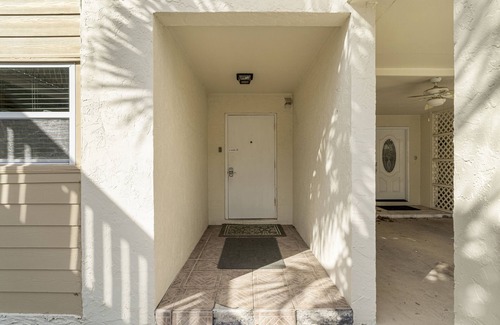 West Panama City Beach Condo | Carport Parking and Ground Floor Entry, Family Friendly!