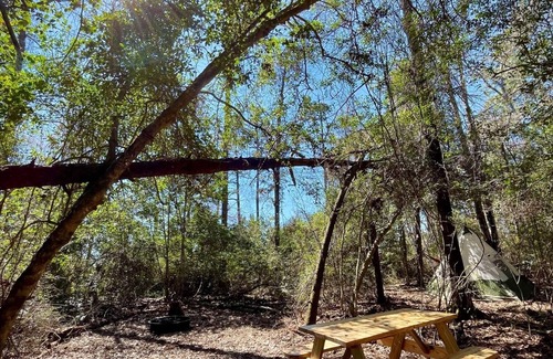 Cantonment RV Rental | Christian Retreat Campsite #2 - Cozy Canopy