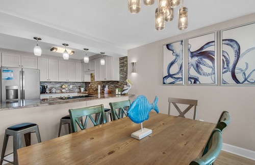 Holiday Isle Condo | ✨Corner Unit~Stunning 6th Floor Gulf+Harbor View~2BR Dolphin Point602A