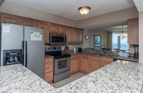 Gulf Lagoon Beach Condo | E1706 Gulf Front View, 3 Pools, Gated Condo