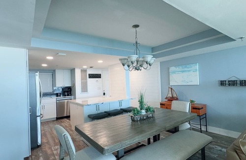 Thomas Drive Condo | Emerald Water & Sugar White Sand Awaits You! Beachfront Condo, Pool