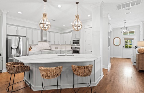 Watercolor House | Exquisite 4-Bedroom WaterColor Retreat with Bikes, Golf Cart, and Pet-Friendly Amenities!