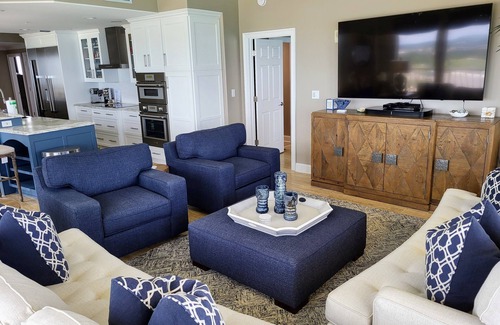 Thomas Drive Condo | Gulf Crest 2007; Flag Ship Unit; Exquisitely Decorated; Huge wrap around Balcony