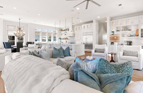 Inlet Beach House | Loaded All Suite Home with Gulf Views, Pool, Elevator, Putting Green, and more!