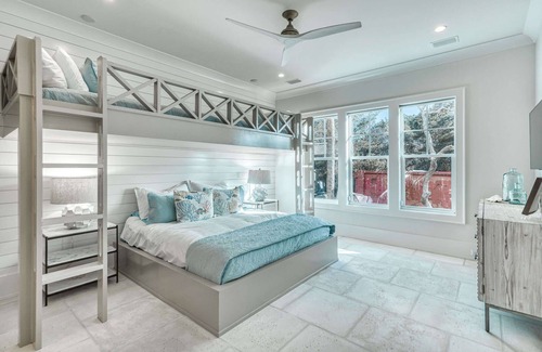 Dune Allen Beach House | Loaded Pet Friendly Gem w Gulf Views Pool Cart