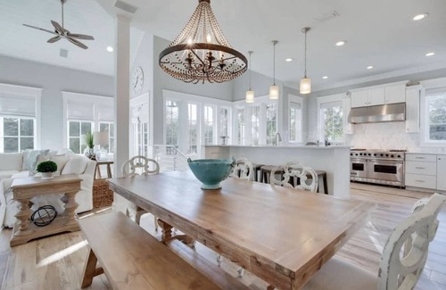 Inlet Beach House | Luxe Resort-Style Home Steps from Beach and Pool