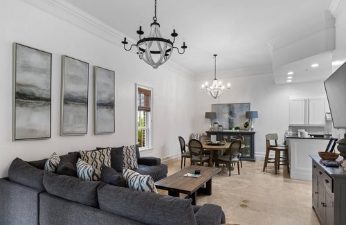 Villa Lago Condo | Luxury 3BR Townhouse in LeJardin at Sandestin Golf and Beach Resort