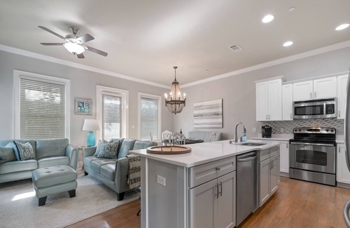 Santa Rosa Beach House | Luxury Townhome on Scenic Hwy 30A w/ rooftop terrace & 2 blocks to the beach!