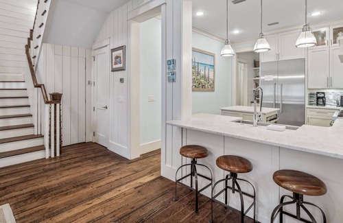 Watercolor House | Modern Amenity Packed by Gulf w Porch and GolfCart