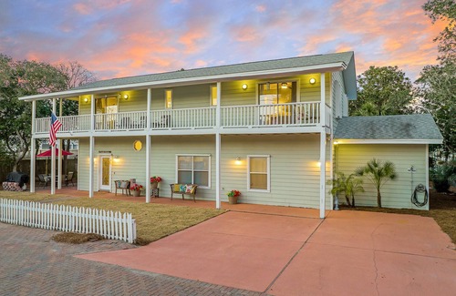 Frangista Beach House | ★ New Listing Discount! + Steps 2 Private Beach + Private Pool + Golf Cart Incl★