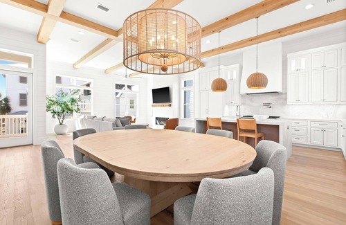 Inlet Beach House | NEW Pet Friendly Home with Gulf Views, Bikes, Elevator, and More. Must See!