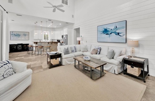 Inlet Beach House | NEW Private Pool|500yds to 30A Beach|Heated Floors|4 Bikes|Casa del Mar