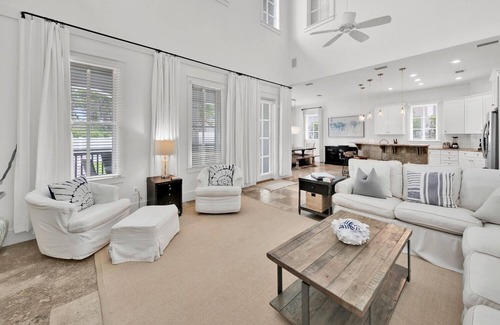 Inlet Beach House | NEW Private Pool|500yds to 30A Beach|Heated Floors|4 Bikes|Casa del Mar