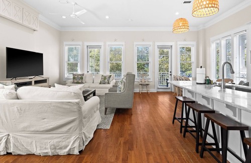 Inlet Beach House | NEW Spacious Home with Bikes, Private Beach Access and Community Pool