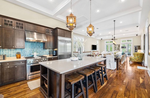 Watercolor House | Outdoor Grill! Sprawling Porches! Close to Camp Pool! Outdoor Shower!