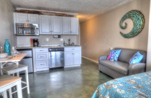 Panama City Beach Condo | Pet Friendly Gulf Views On the Beach Steps Away 2nd Floor Private Deck