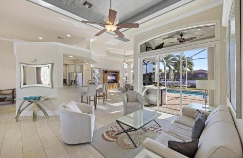 Marco Island House | Pet-friendly waterfront home with heated pool and spa