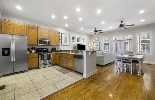 Crescent Beach House | POOL, 2 KING BEDS, 4 min Beach Walk, 2 Balconies