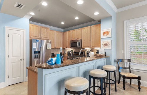 Santa Rosa Beach Condo | Pool front condo just steps to the private beach, hot tub, pools, gym on 30A!