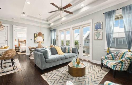 Panama City Beach House | Prominence 30A. Sleep 6, King, 6 Seat Golf Cart!