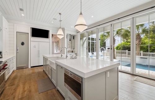 WaterSound Beach House | Reduced Rates for Summer! Private Heated Pool! Amazing Views! Great Entertainment Space!