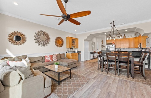 West Panama City Beach House | Southern Exposure - Beachfront - Sleeps 12 - Pool, Private Beach! FREE Golf Incl