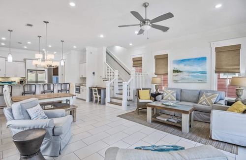 Santa Rosa Beach House | Spend Fall with Us! GULF VIEWS! Surround Sound! Community Pool! Outdoor Kitchen!
