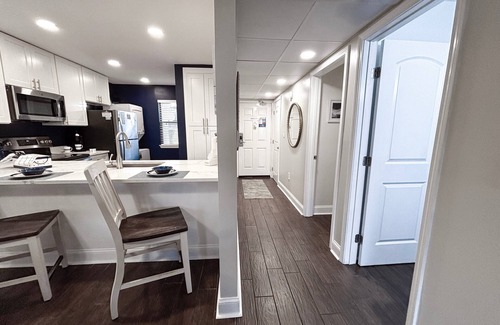 Panama City Beach Condo | Sunny by the Sea-Edgewater Villa 608-Ground Floor-Free Beach Tram-Freshly Renovated-Fun in the sun!