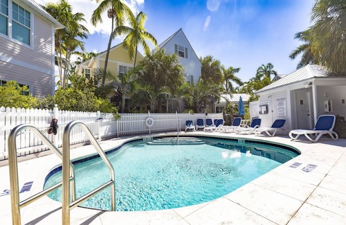 Truman Annex House | Truman Annex end-unit home, private outdoor spaces, pool, close to Duval & beach