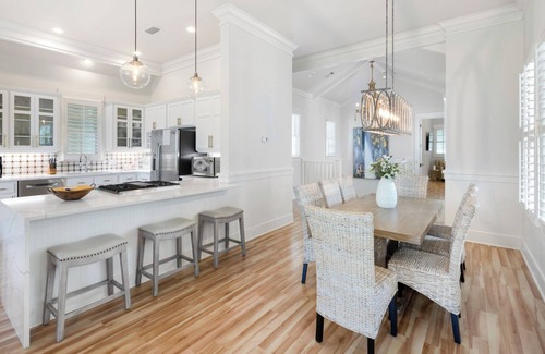 Cottage District House | WaterColor: Private Heated Pool, 6-Seater Golf Cart, Park District Perfection