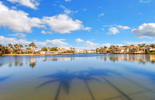 Moorings House | Waterfront luxury rental - Sunset bay views, private pool, 1/2 mile to the beach