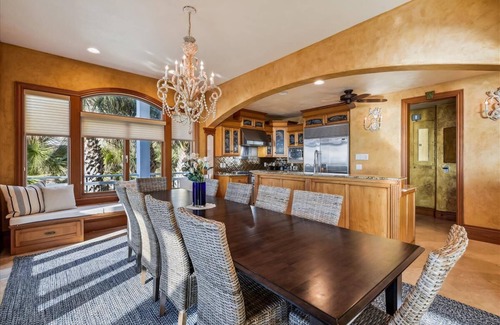 Plantation House | Welcome to Hidden Gem this stunning beachfront home is located in the gated community of the Plantation. Boasting 5 bedrooms and 5 bathrooms this home is perfect for large families that enjoy their own space.