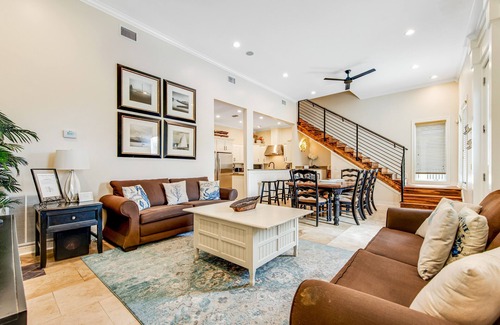 Fort Bay House | West End home with private hot tub, shared pool, gulf view, fast WiFi & AC