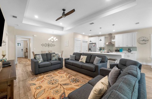 Inlet Beach Heights House | Winter rental rates available! Pet Friendly, Game room, close to beach