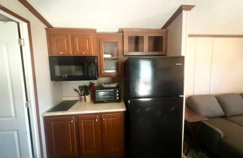 Avinger Cabin | 1 Bedroom cabin, covered porch, large parking area