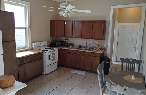 Fairgrounds Apartment | 1 Block from Jazz Fest Entrance!